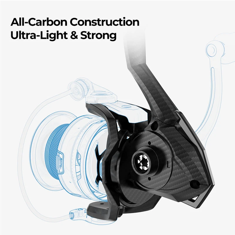 Piscifun® Carbon XT Spinning Reel The Best Ultralight Fishing Reel 6 Piscifun® Carbon XT Spinning Reel The Best Ultralight Fishing Reel - Image 4