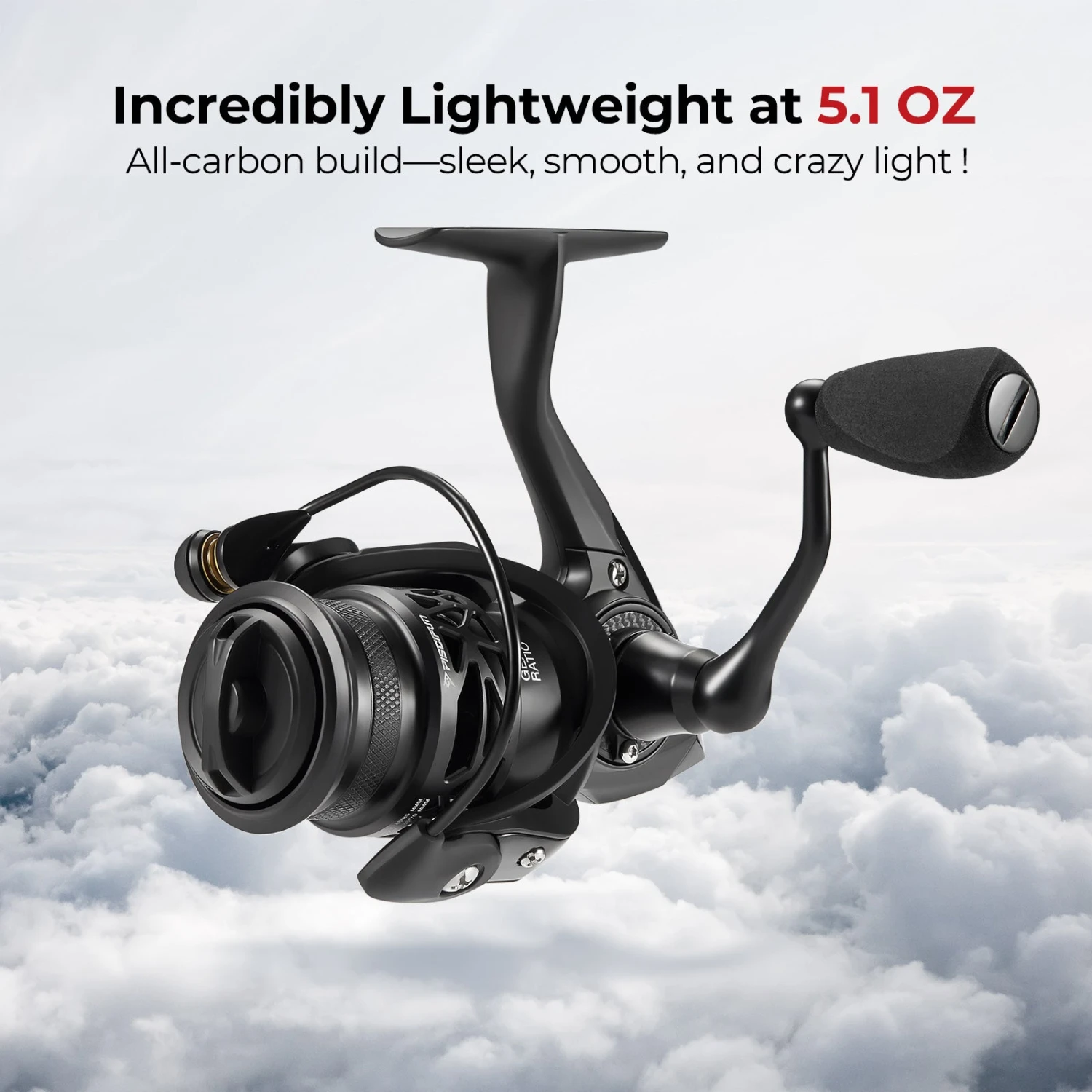 Piscifun® Carbon X Spinning Reel The Best Light Spinning Fishing Reel 4 Piscifun® Carbon X Spinning Reel The Best Light Spinning Fishing Reel - Image 2
