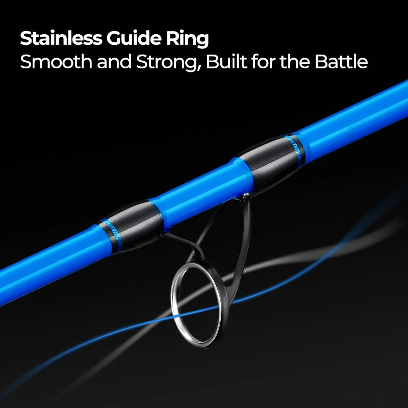 PISCIFUN® Lumicat E Catfish Rods 1 Or 2-Piece Casting Rod Or Spinning Rod 6 PISCIFUN® Lumicat E Catfish Rods 1 Or 2-Piece Casting Rod Or Spinning Rod - Image 4