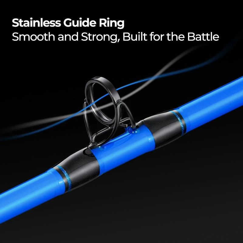 PISCIFUN® Lumicat E Catfish Rods 1 Or 2-Piece Casting Rod Or Spinning Rod 7 PISCIFUN® Lumicat E Catfish Rods 1 Or 2-Piece Casting Rod Or Spinning Rod - Image 5