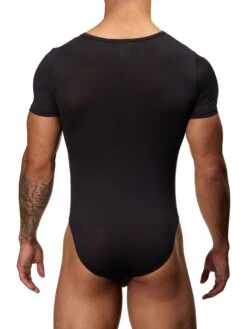 Wild Side Bodysuit -Bodyaware Shop 184 black back