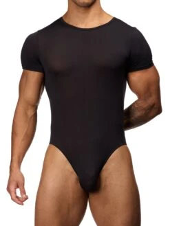 Wild Side Bodysuit -Bodyaware Shop 184 black front