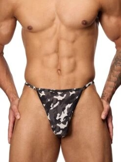 Wild Side Hardware Thong -Bodyaware Shop 186 camo front