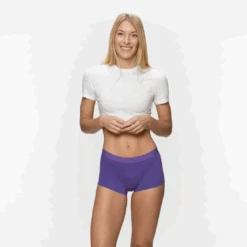 Teen Perioden Shorts - JUNO - Lila -Bodyaware Shop 240816 JUNO lila Teen full body