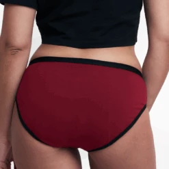 Period Panty - ELLA - Rot 9 Period Panty - ELLA - Rot -Bodyaware Shop 240819 ELLA back