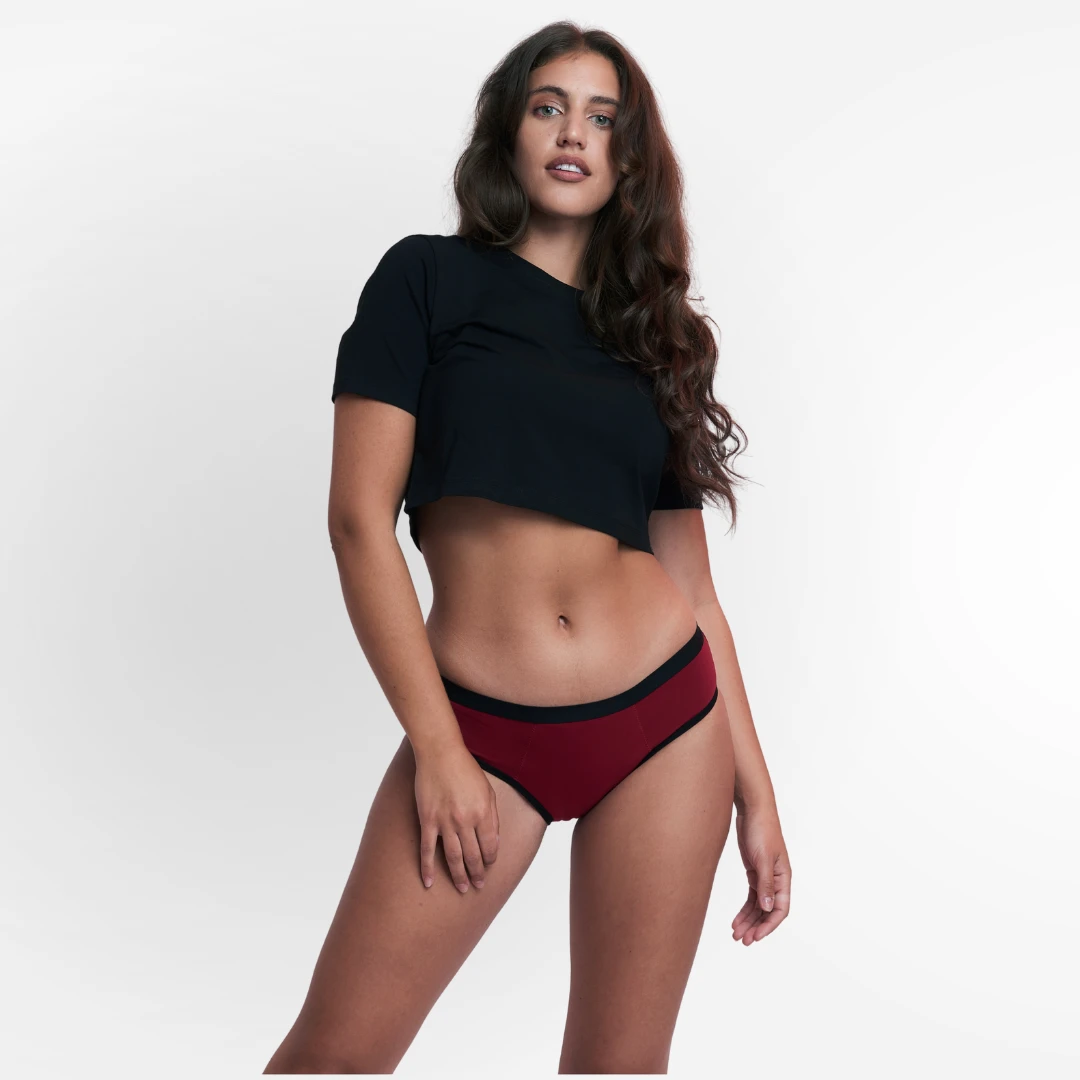 Period Panty - ELLA - Rot 3 Period Panty - ELLA - Rot