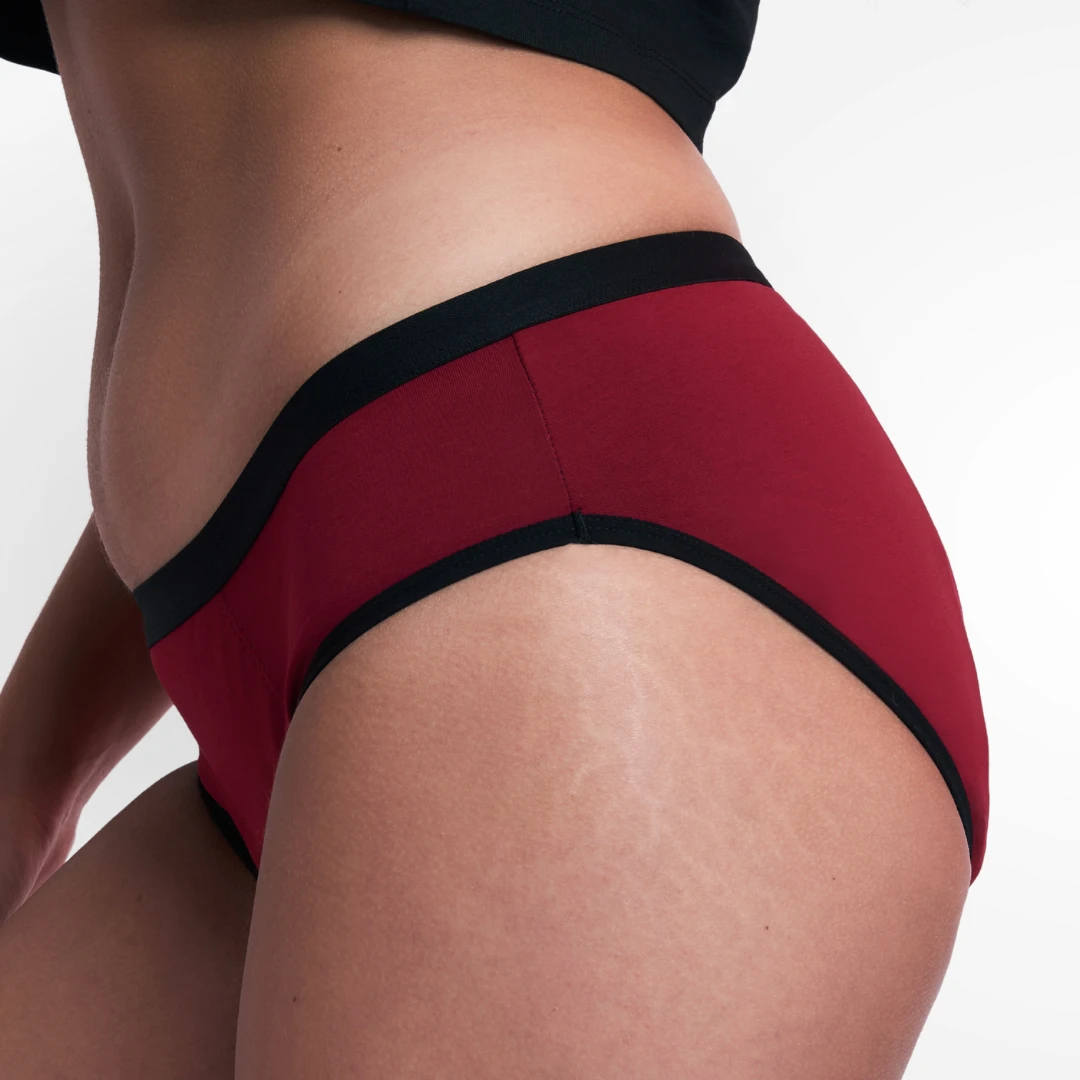 Period Panty - ELLA - Rot 5 Period Panty - ELLA - Rot - Image 3