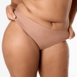 Period Panty - NOLA Seamless - Braun -Bodyaware Shop 240916 NOLA brown detail Shop