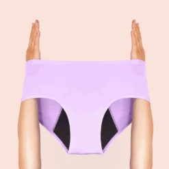 Teen Period Panty - LENE Hipster - Flieder -Bodyaware Shop 241007 LENE Teen flieder