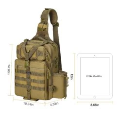 Piscifun® Outdoor Tackle Bag For Fishing Hiking Camping Cycling -Bodyaware Shop 2in