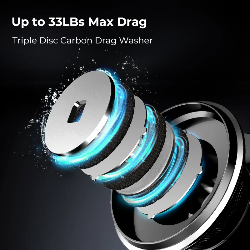 Piscifun®NautiX Saltwater Spinning Reel Aluminum Body Fishing Reel 6 Piscifun®NautiX Saltwater Spinning Reel Aluminum Body Fishing Reel - Image 5