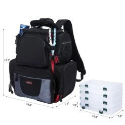 Piscifun® Fishing Tackle Backpack With 4 Trays Large Fishing Gear Bag -Bodyaware Shop 6 b9eee85d 6a56 483c 8016 e529f9b45774