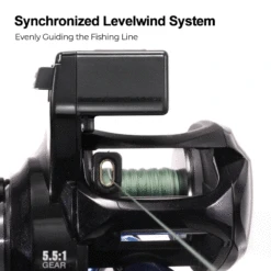 Piscifun® Alijoz 400 LC Saltwater Freshwater Line Trolling Reel With Bait Clicker 24 Piscifun® Alijoz 400 LC Saltwater Freshwater Line Trolling Reel With Bait Clicker -Bodyaware Shop 800x800 V1