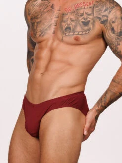 Romeo Shaper Brief 3 Pack -Bodyaware Shop A303 red side
