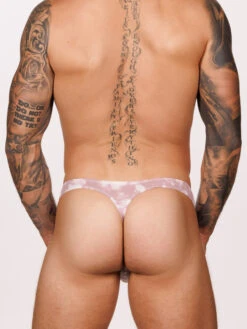 Romeo Thong 3 Pack -Bodyaware Shop A304 plum back