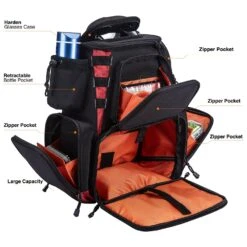 Piscifun® Fishing Tackle Backpack With 4 Trays Large Fishing Gear Bag -Bodyaware Shop BG002 7