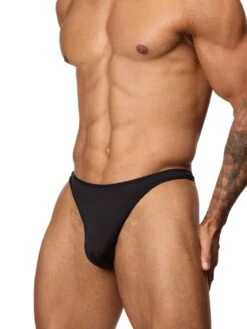 Wild Side Thong 10 Wild Side Thong -Bodyaware Shop C169 black side