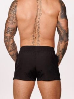 Square Leg Short -Bodyaware Shop C705 black back