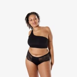 Period Panty - DANA Highwaist - Schwarz -Bodyaware Shop DANA HIGHWAIST black curvy front