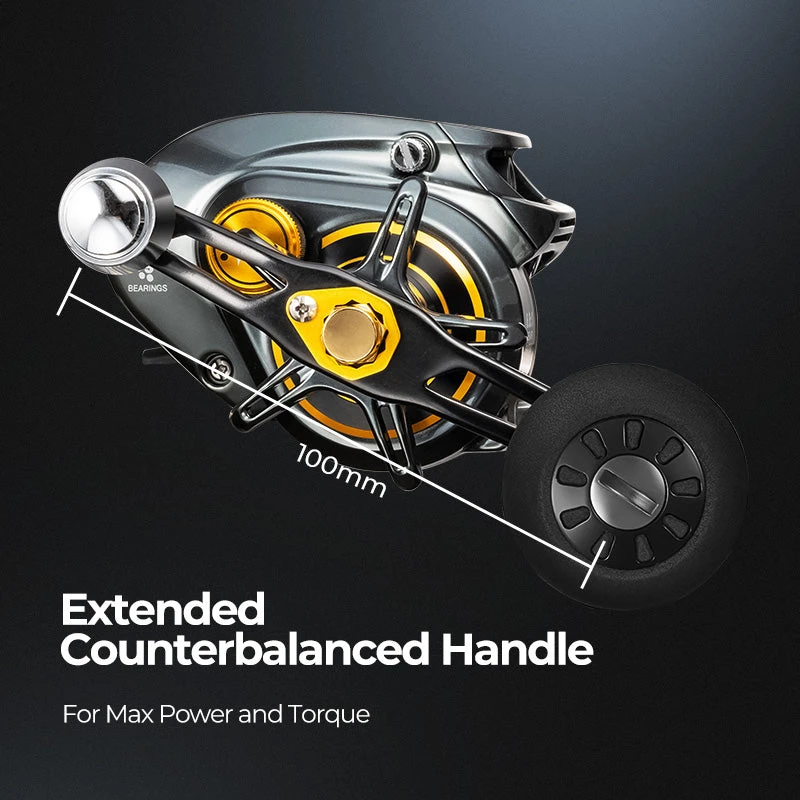 Piscifun® Alijoz Size 300 Low Profile Baitcasting Reel Casting Reels 13 Piscifun® Alijoz Size 300 Low Profile Baitcasting Reel Casting Reels - Image 11