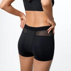 Perioden Shorts - HERA Sport - Schwarz -Bodyaware Shop HERA black back