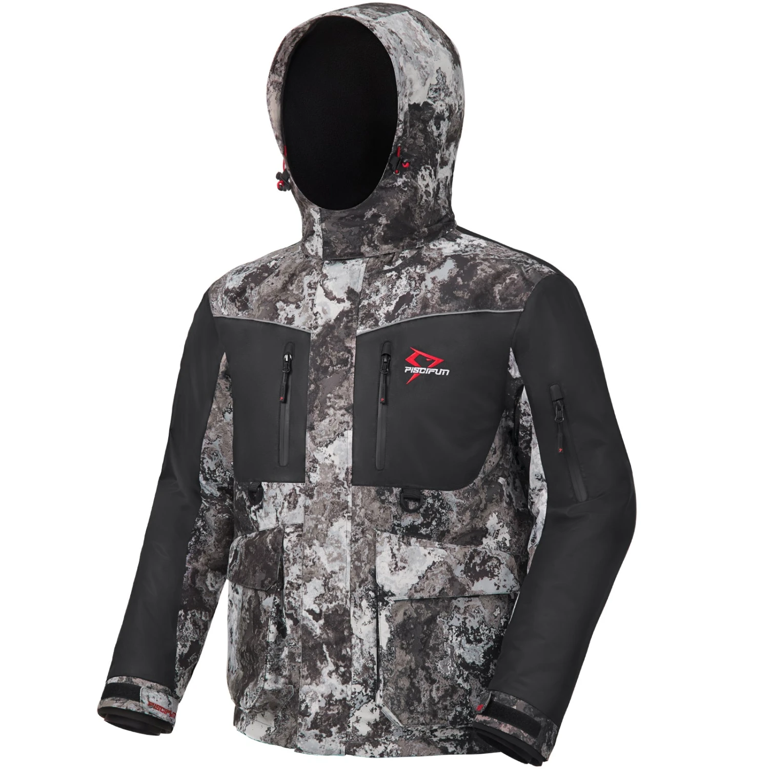 Piscifun Ice Fishing Suit,3 In 1 Heated Jacket,Waterproof Fishing Bib 11 Piscifun Ice Fishing Suit,3 In 1 Heated Jacket,Waterproof Fishing Bib - Image 9