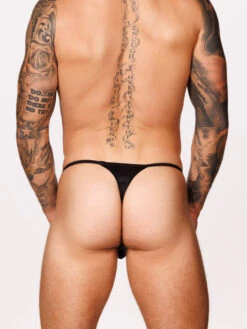 Sweet Mini Thong -Bodyaware Shop J106 black back