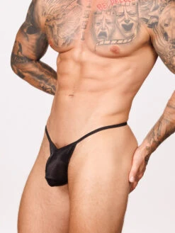 Sweet Mini Thong -Bodyaware Shop J106 black side