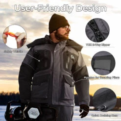 Piscifun Ice Fishing Insulated Jacket Waterproof Sale -Bodyaware Shop JT002 4 G 514d2f9d a297 4bfe 9267 054fd0b2932b