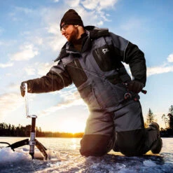 Piscifun Ice Fishing Suits, Insulated Jacket & Bibs Waterproof With Flotation Technology -Bodyaware Shop JT002 5 G