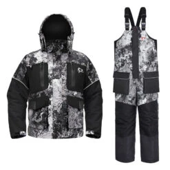Piscifun Ice Fishing Suits, Insulated Jacket & Bibs Waterproof With Flotation Technology -Bodyaware Shop JT002 FB003 0cc6aeea a41f 416d abb5 dbe731498e9d