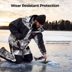 Piscifun Ice Fishing Suit,3 In 1 Heated Jacket,Waterproof Fishing Bib 29 Piscifun Ice Fishing Suit,3 In 1 Heated Jacket,Waterproof Fishing Bib -Bodyaware Shop JT003 1