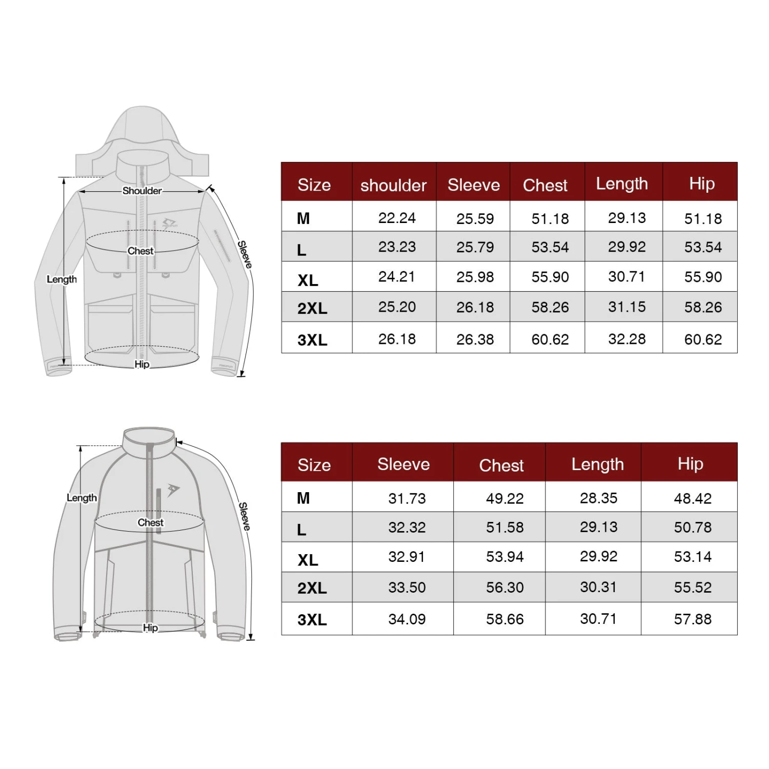 Piscifun Ice Fishing 3-in-1 Jacket Waterproof Fishing Jackets 14 Piscifun Ice Fishing 3-in-1 Jacket Waterproof Fishing Jackets - Image 12