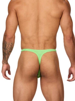 Glow Shaper Thong -Bodyaware Shop M602 lime back