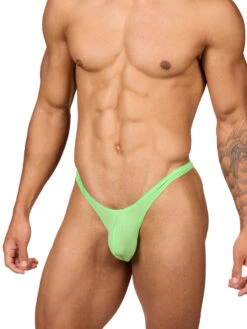 Glow Shaper Thong -Bodyaware Shop M602 lime front