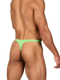 Glow Shaper Thong -Bodyaware Shop M602 lime side2