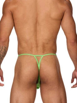 Glow V-String -Bodyaware Shop M603 lime back