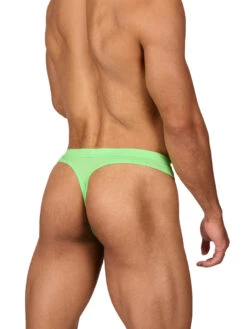 Glow Thrust Thong -Bodyaware Shop M605 lime side2