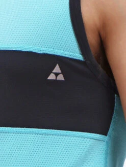 Body Force Muscle Tank -Bodyaware Shop N107 mens turquoise tank top front detail