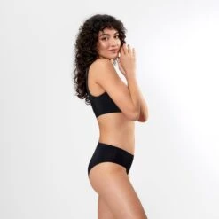 Period Panty - NOLA Seamless - Schwarz 8 Period Panty - NOLA Seamless - Schwarz -Bodyaware Shop NOLA black side