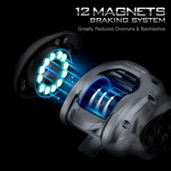 Piscifun® Alloy M Baitcasting Reel, Low Profile Saltwater Casting Fishing Reel Baitcaster 19 Piscifun® Alloy M Baitcasting Reel, Low Profile Saltwater Casting Fishing Reel Baitcaster -Bodyaware Shop Piscifun Alloy M Baitcasting Reel 4