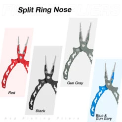 Piscifun® AXP Aluminum Fishing Pliers Lightweight Hook Remover Pliers Split Ring Nose -Bodyaware Shop PiscifunAXPFishingPliers7