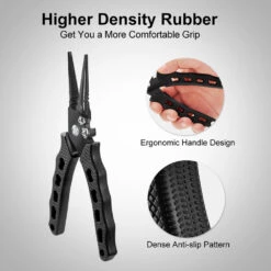 Piscifun® SXP Fishing Pliers Stainless Steel Hook Remover Pliers With Sheath And Lanyard Straight Nose -Bodyaware Shop PiscifunSXPFishingPliers4 4e73cb85 70f5 4051 aa03 3ddf88c8dfc0