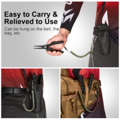 Piscifun® SXP Fishing Pliers Stainless Steel Hook Remover Pliers With Sheath And Lanyard Straight Nose -Bodyaware Shop PiscifunSXPFishingPliers7 4e07221b 9929 4de2 acfc 2e22038c9c40