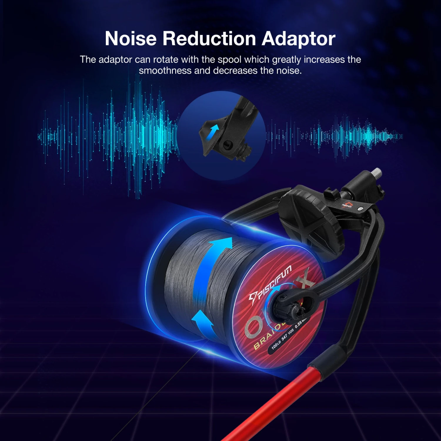 Piscifun® Speed X Fishing Line Spooler Machine With Unwinding Function 4 Piscifun® Speed X Fishing Line Spooler Machine With Unwinding Function - Image 2