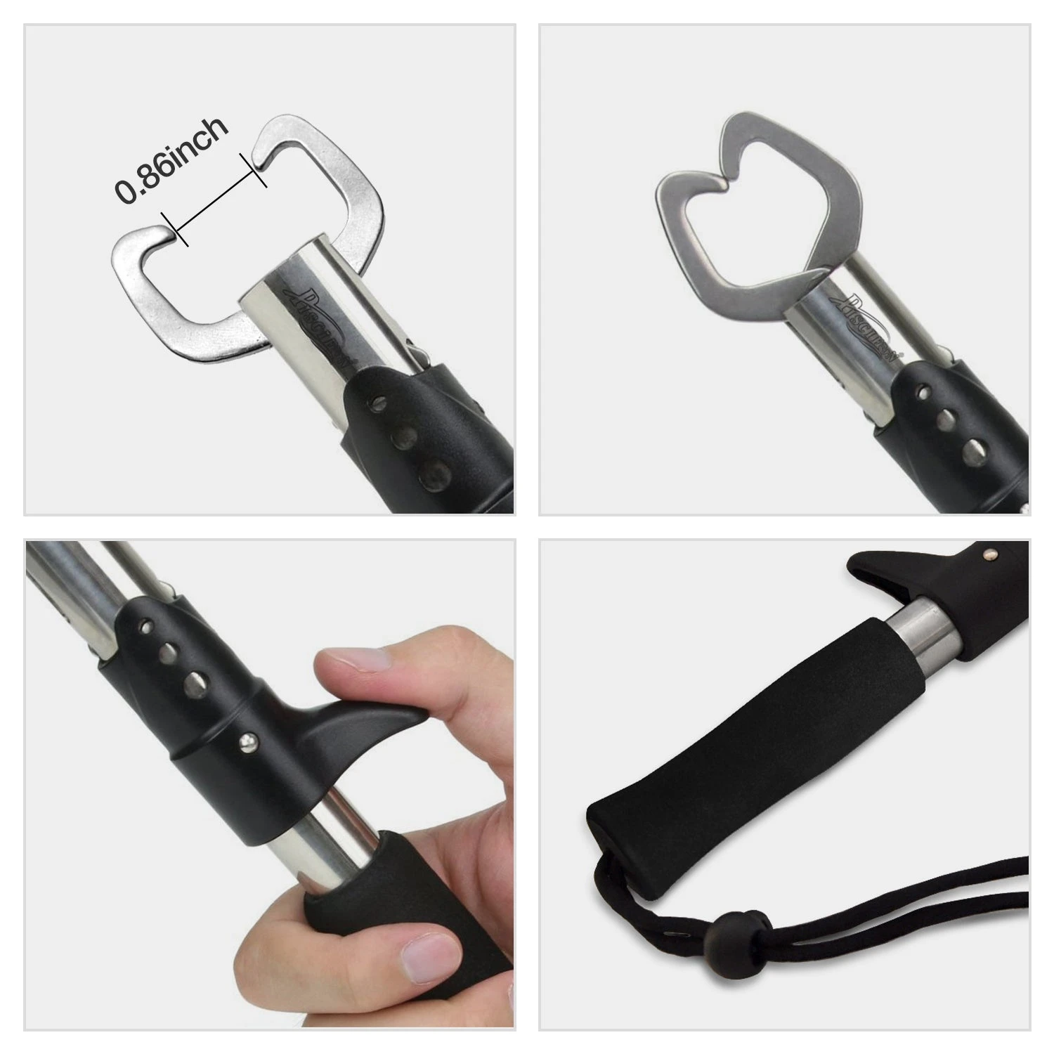 Piscifun® Stainless Steel Fish Lip Gripper Without Tape Measure 7 Piscifun® Stainless Steel Fish Lip Gripper Without Tape Measure - Image 5