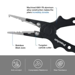 Piscifun® Ⅲ Aluminum Fishing Pliers Sale -Bodyaware Shop TL050 2 02814111 6654 4d53 b8f2 0f0e01b9292e