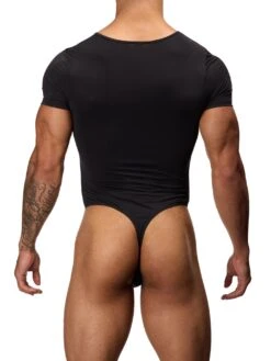 Everyday Thong Bodysuit -Bodyaware Shop V067 black back 48085f98 ad59 42ea 896e 747faa713b8a