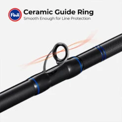 PISCIFUN® LED LumiCat II Catfish Rods , 2 Piece Casting Rods Sale -Bodyaware Shop V MODEL CastingRod7.6 MHBlue detailimage