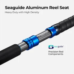 PISCIFUN® LED LumiCat II Catfish Rods , 2 Piece Casting Rods Sale -Bodyaware Shop V MODEL CastingRod7.6 MHBlue detailimage1